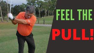 John Hughes Golf - "Feel the Pull" - The Right Hand Over Left Hand Drill