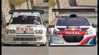 Peugeot 205 T16 Evo II VS Peugeot 208 T16 Pikes Peak || Montée des Légendes 2018