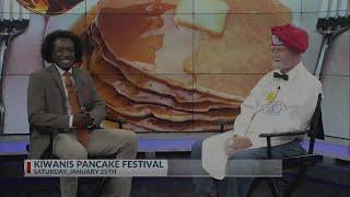 Noon interview with Woody from Kiwanis Pancake Festival