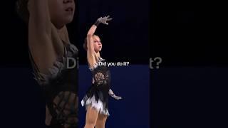 She did it #figureskating #alexandratrusova #annashcherbakova #olympicgames #olympics #iceskating