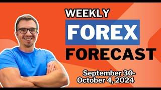 Weekly Forex Forecast For DXY, EURUSD, GBPUSD, USDJPY, and XAUUSD (September 30-October 4, 2024)