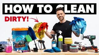 How I Clean My Detailing Tools & Equipment!