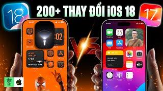 200+ thay đổi của iOS 18 so với iOS 17.7