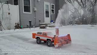 Spyker Workshop - 1X-2 Mini Snow Blower - Testing Several Motors