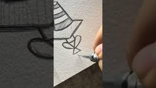 Easy Drawing Anyone Can Try! ️ #shorts #drawing #art