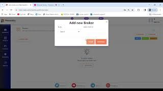 Adding a Broker in ROBOMATIC