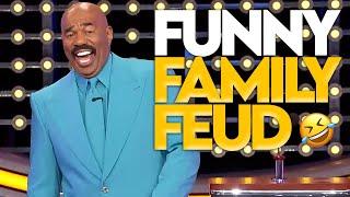 OVER 2hours Of Steve Harvey Funny Family Feud Moments