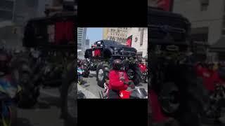 DMX Goes Home/ Ruff ryders procession /last ride on an icon