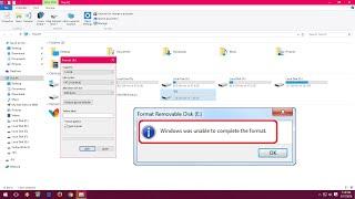How to Fix Pen Drive not Format Issue (Unable to Complete Pen Drive Format)