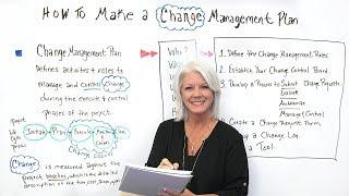 How to Make a Change Management Plan - Project Management Training