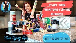 Typsy Flypsy's Furniture Flipping Business Starter Pack | What to buy?