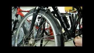 How to replace the front fender of a trekking / city bike. (Tutorial 005)