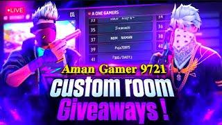 Free fire  live custom Room Giveaway FF live team code #freefire #ffgiveaway #livegame