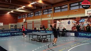 Tischtennis REGIONALLIGA SÜD | TTC Kist vs MSV Hettstedt