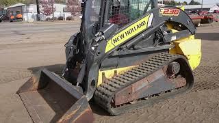 BigIron Auctions New Holland C238 Track Loader 2 Speed High Flow