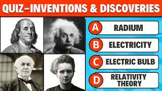 Famous Scientists and Their Inventions - General Knowledge Quiz #inventions #quiz #sciencequiz