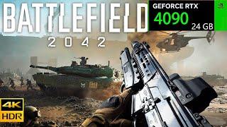 Battlefield 2042  RTX 4090 24GB 4K Graphics Rush Gameplay  PC