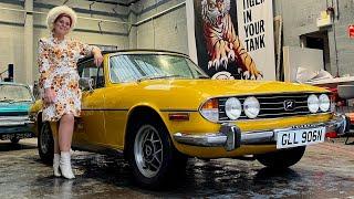 Triumph Stag - a stylish 70s classic British sports car