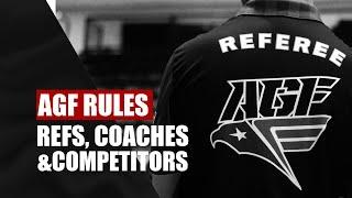 AGF Rules: Submissions - for Refs, Coaches and Competitors