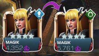 Magik Rank 5 Rank Up & Gameplay - Marvel Contest Of Champions