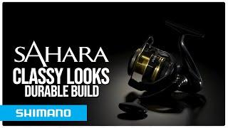 Classy mid-priced fishing reel offering durable performance and versatility | Sahara FJ