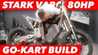 Swapping a STARK VARG (80 HP) into a Go Kart