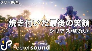 【フリーBGM】焼き付いた最後の笑顔（ピアノ）：ポケットサウンド【シリアス/切ない】