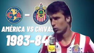 ENTREVISTA EN UN AMÉRICA VS CHIVAS DE 1984 | Roberto Gómez Junco