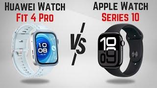 Huawei Watch Fit 4 Pro vs. Apple Watch Series 10 – Best Pick for You in 2025?