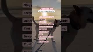 11 Easy Ways to Have a Good Day ️