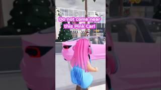 This Pink Car is DANGER! #berryave #brookhavenrp #roblox #cherrypop