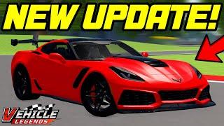 NEW Corvette + UI Improvements In Vehicle Legends Roblox!