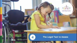 EHCP 4: The Legal Test To Assess