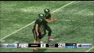 Week 7 Highlights   Conway vs  Myrtle Beach 2024