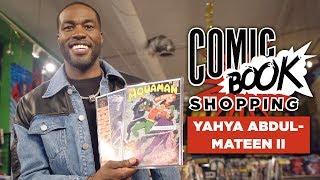 Yahya Abdul-Mateen II Talks That Epic Watchmen Reveal and Goes Comic Book Shopping