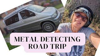 Metal Detecting UK Adventure in a Mazda Bongo 2 Group Digs 1 Weekend UK Road Trip 2023