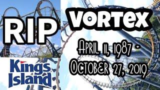 RIP to Vortex at Kings Island :(
