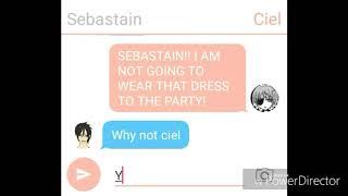 Sebastain want to put Ciel in a dress