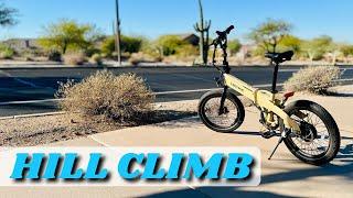 Single GEAR enough for HILLS? Lectric XP Lite 2.0 Hill Climb TEST