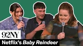 Netflix’s Baby Reindeer: Richard Gadd, Jessica Gunning and Nava Mau with Tomris Laffly