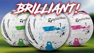 The NEW TaylorMade Speedsoft INK Balls are AWESOME!!