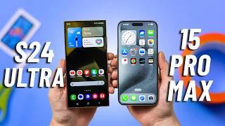 Galaxy S24 Ultra vs iPhone 15 Pro Max