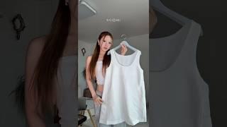 장마철 레인부츠& 화이트 원피스 스타일링