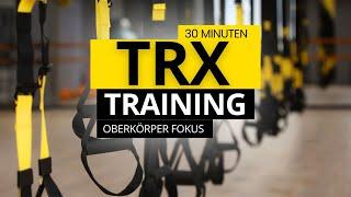 25 Minuten TRX Training | Oberkörper Fokus | Live Begleitet