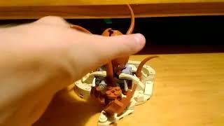 Lego micro-scale Sarlacc and sand-cruiser tutorial (Starwars)