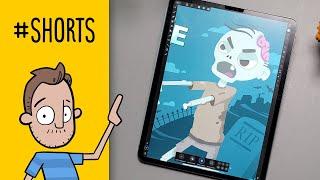 Going from Sketch to Finished Vector Art (#shorts)