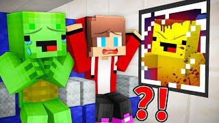 Mikey and JJ Hide From BANANA KID in PLANE in Minecraft ! (Maizen)