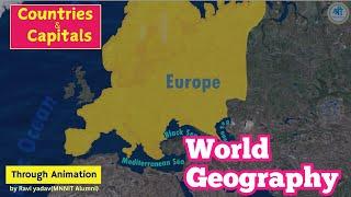 World Geography : Europe | Countries & Capitals | UPSC/SSC/PCS | by Ravi Yadav(MNNIT Alumni)