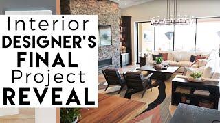 INTERIOR DESIGN | Living Room and Kitchen Makeover Reveal