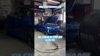 Kia Stinger at DYNO DAY #turbo